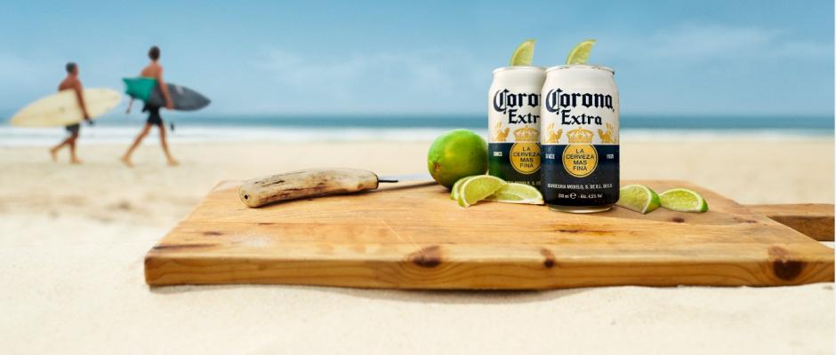 Corona Bier in der Dose