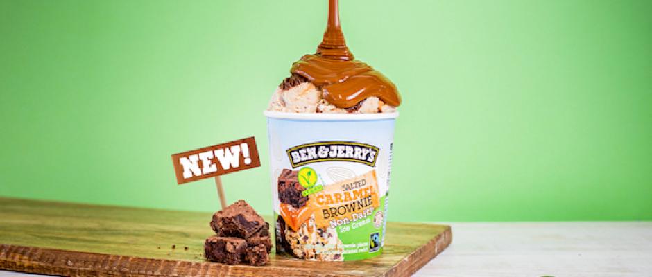 Ben Jerry s Salted Caramel Brownie Non Dairy