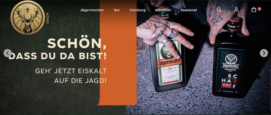 Jägermeister eröffnet das digitale Jagdrevier und startet in Österreich mit einem neuen Online-Shop.