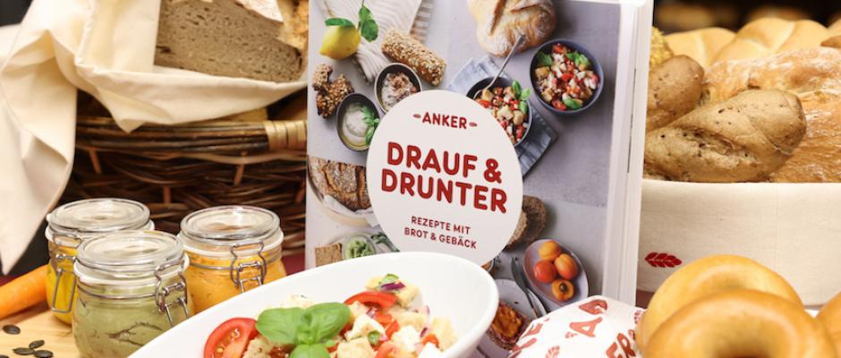 Anker Brot-Kochbuch Drauf & Drunter