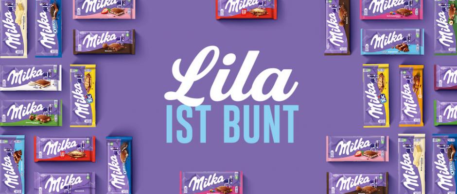 Milka ruft in ganz Österreich zur Wahl der beliebtesten Tafelschokolade auf.