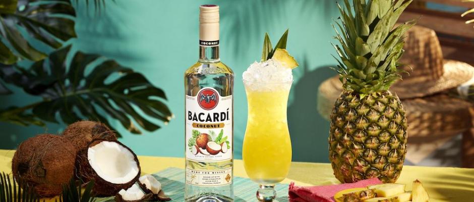 Bacardi startet mit einem neuen Flavoured Rum mit dem exotischen Geschmack der Kokosnuss in die Cocktailsaison.
