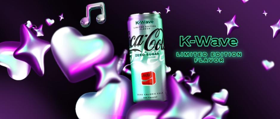 Mit Coca-Cola K-Wave Zero Sugar können Coke-Fans jetzt in die Welt des koreanischen K-Pop eintauchen.