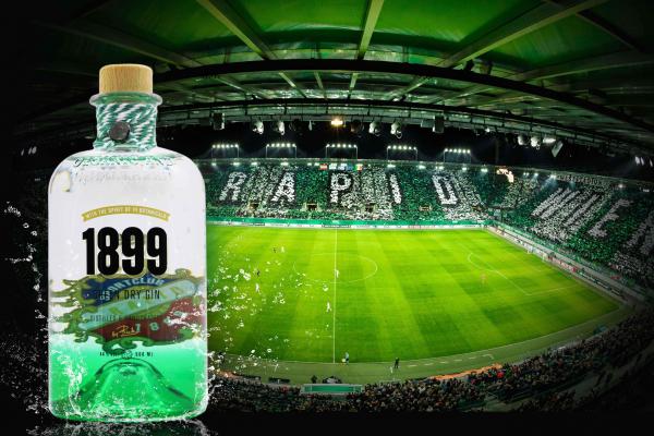 1899 Green Dry Gin im Rapid-Stadion
