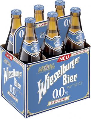 Wieselburger Bier 0,0% im 6er-Träger