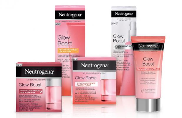 Neutrogena Glow Boost Gesichtspflege-Serie