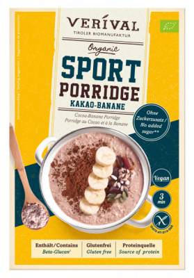 Verival Sport Porridge Kakao-Banane