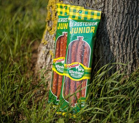 Wiesbauers Snack-Innovation – die Bergsteiger Junior – gibt es jetzt neu auch im 4er-Pack.