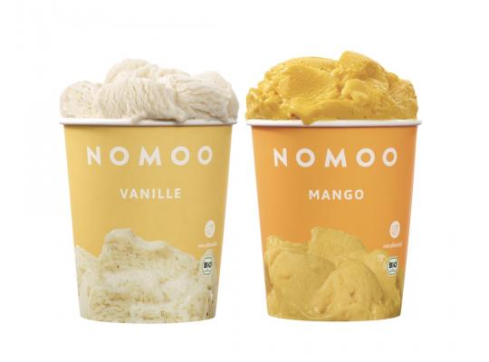 Nomoo veganes Eis Vanille & Mango