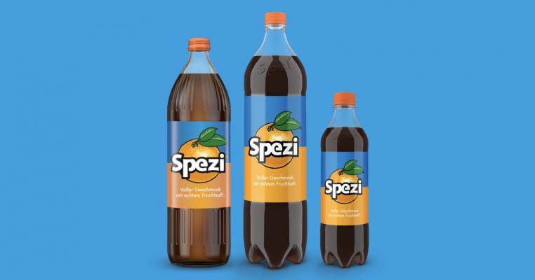 Spezi startet mit verbessertem Geschmack und im neuen Retro-Design in die kommende Durstsaison.
