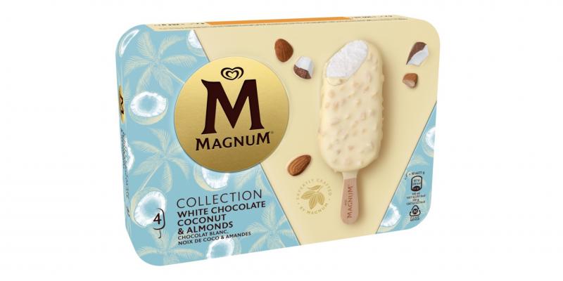 Magnum White Chocolate Coconut & Almonds 