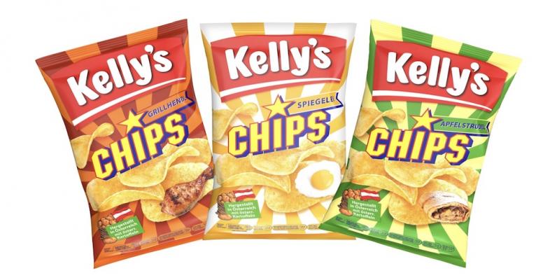 Kelly’s Chipswahl - Grillhendl, Spiegelei oder Apfelstrudel?