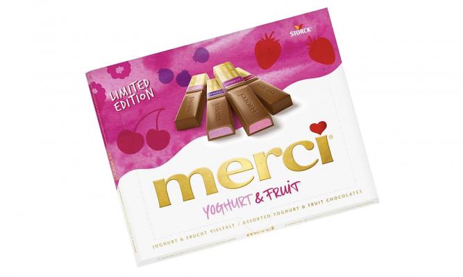 merci Finest Selection Yoghurt & Fruit