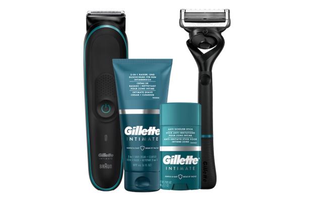 Gillette präsentiert die erste Produktlinie speziell für die schonende Intimrasur des Mannes.