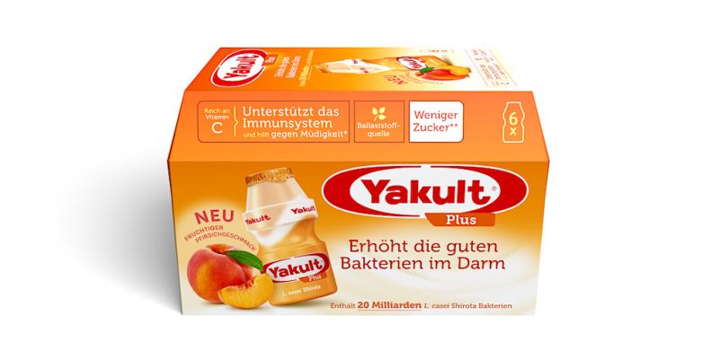 Yakult Plus Pfirsich