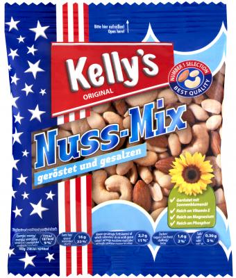 Kelly's Nuss-Mix geröstet & gesalzen