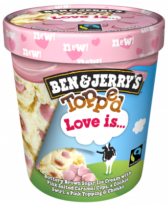 Ben & Jerry’s Topped Love is…