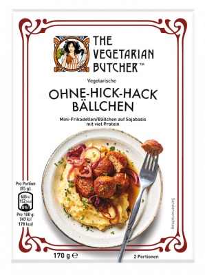 The Vegetarian Butcher Vegetarische Ohne-Hick-Hack-Bällchen