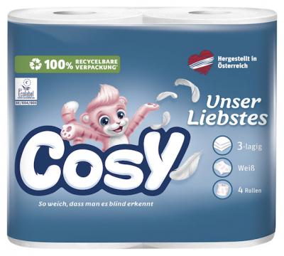 Cosy Unser Liebstes Weiß 4 x 150 Blatt