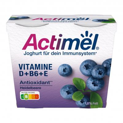 Actimel Joghurt für dein Immunsystem Heidelbeere