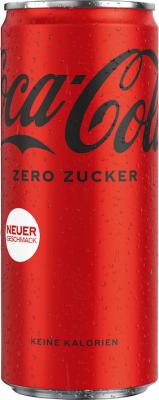 Coca-Cola zero Zucker 0,33 l-Dose