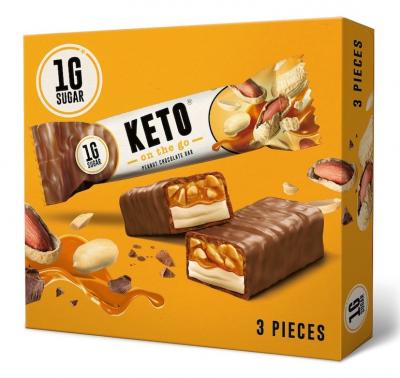 KETO on the go Peanut Chocolate Bar