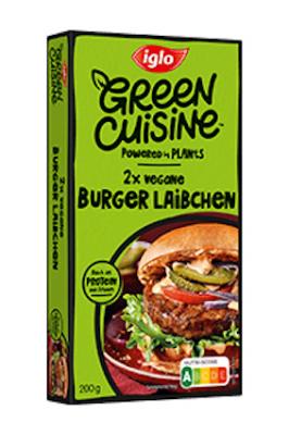 iglo Green Cuisine vegane Burger Laibchen