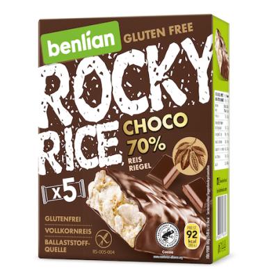 benlian Rocky Rice Choco 70%
