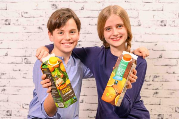 Billa und Merkur Fairtrade Orangensaft