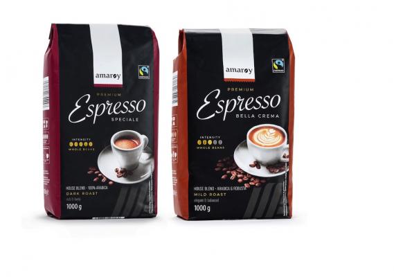 Amaroy Fairtrade Kaffee gibt es nun bei Hofer auch konventionell