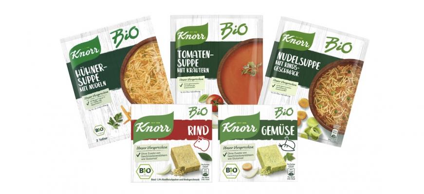 Knorr Bio Suppen & Bouillons