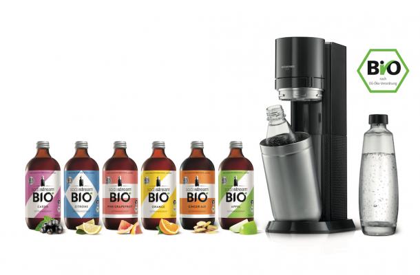 Bio-zertifiziert und vegan: Die neuen SodaStream Bio-Sirupe ebnen den nachhaltigen Weg zum Getränkekonsum der Zukunft. 