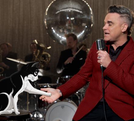Robbie Williams ist die neue Stimme von Felix, der gleichnamigen Katzenfutter-Marke von Nestlé Purina.