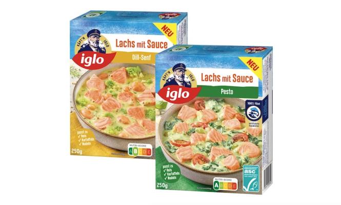 iglo Lachs mit Sauce