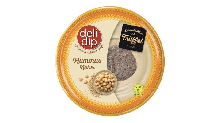 deli dip Hummus Limited Edition mit Trüffel