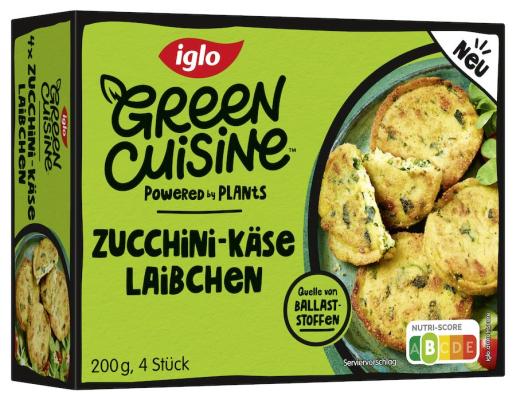 iglo Green Cuisine Zucchini-Käse Laibchen