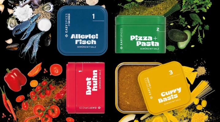 Mit Easy Spices präsentiert Bad Ischler eine moderne und bunte Vielfalt an Gewürz-Salz-Mischungen für einfaches Kochen. 