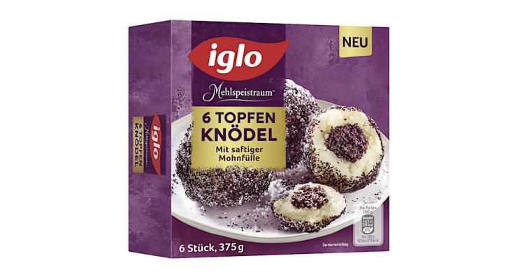 iglo Mohn-Topfen-Knödel