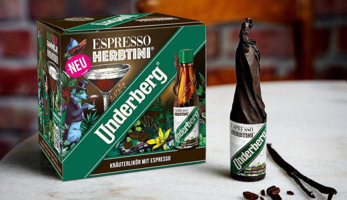 Als Hommage an den weltweit beliebten Espresso-Martini hat Underberg den Espresso Herbtini kreiert.