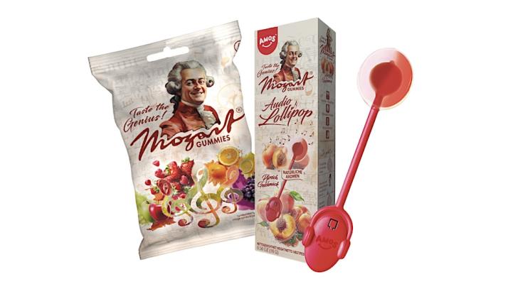 Mozart Gummies & Audio-Lollipop