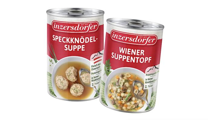 inzersdorfer Speckknödel-Suppe & Wiener Suppentopf